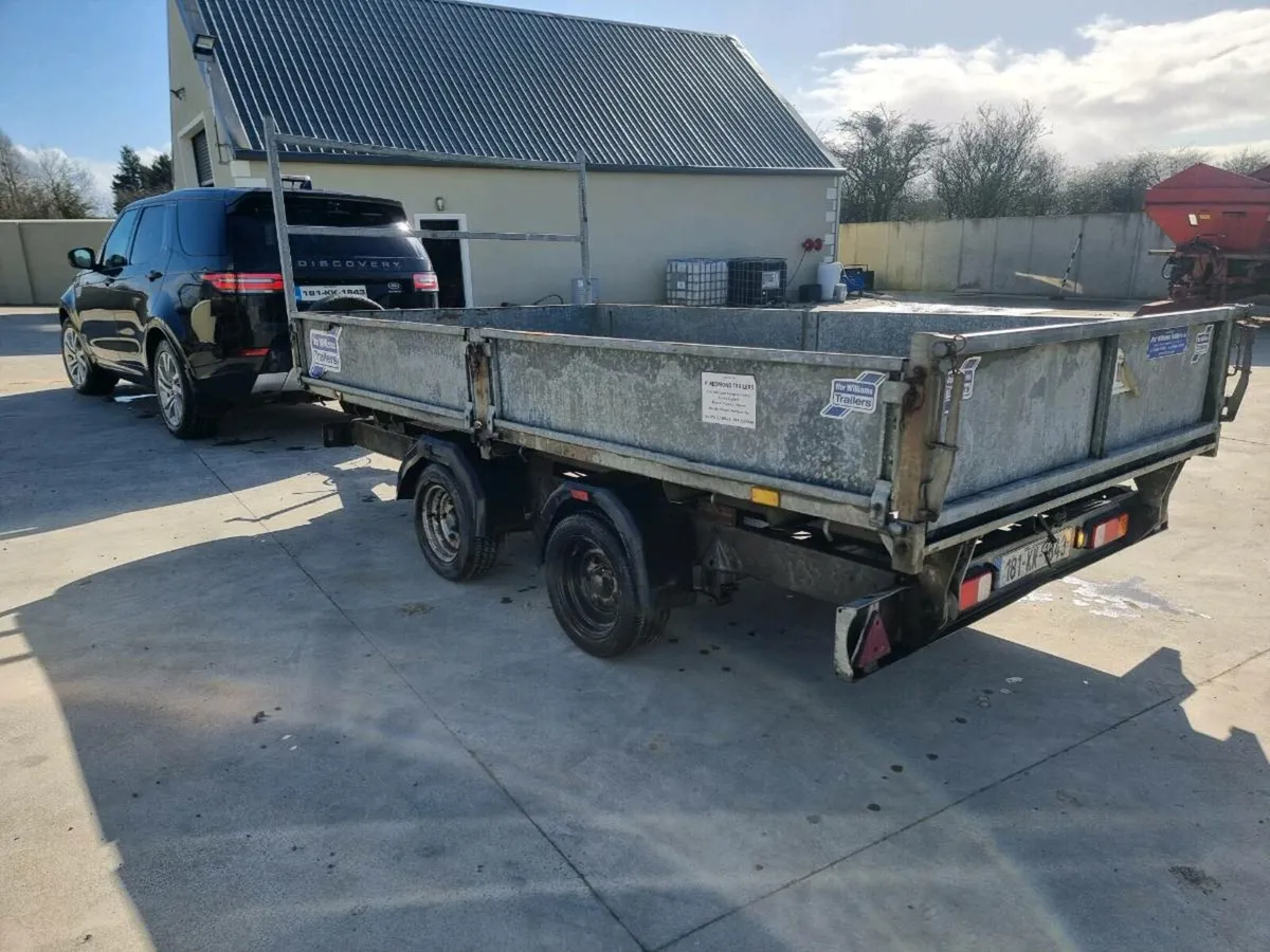 Ifor willams 12ft x 6ft tipper trailer - Image 2