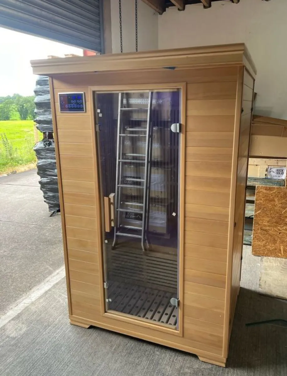 2 Person Infrared Sauna (new in boxes) - Image 1