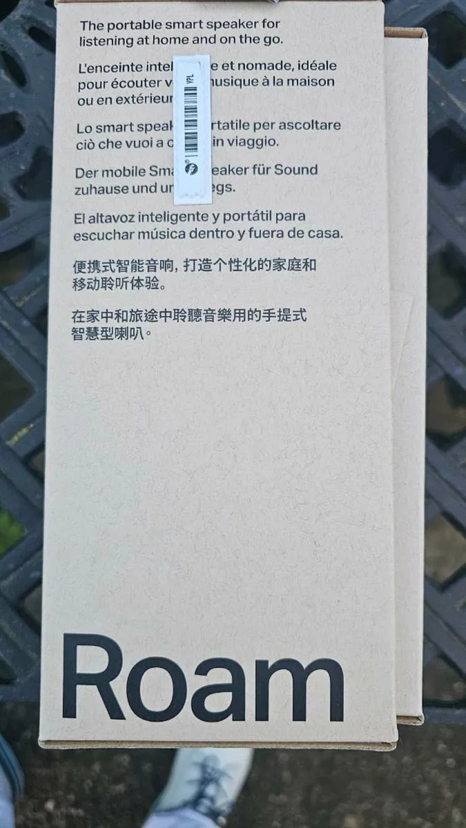 SONO portable smart speaker  Bluetooth roam - Image 2