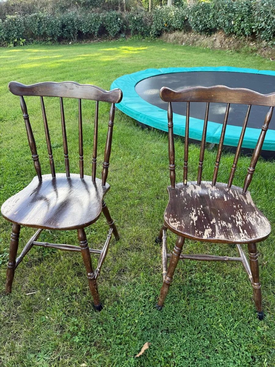 Kitchen wooden chairs - Image 2