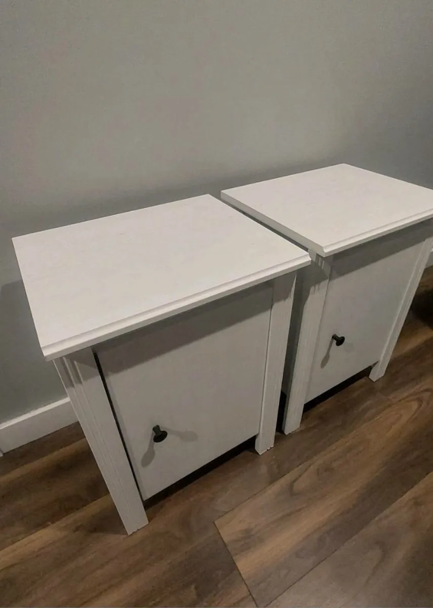 Bedside Lockers x2