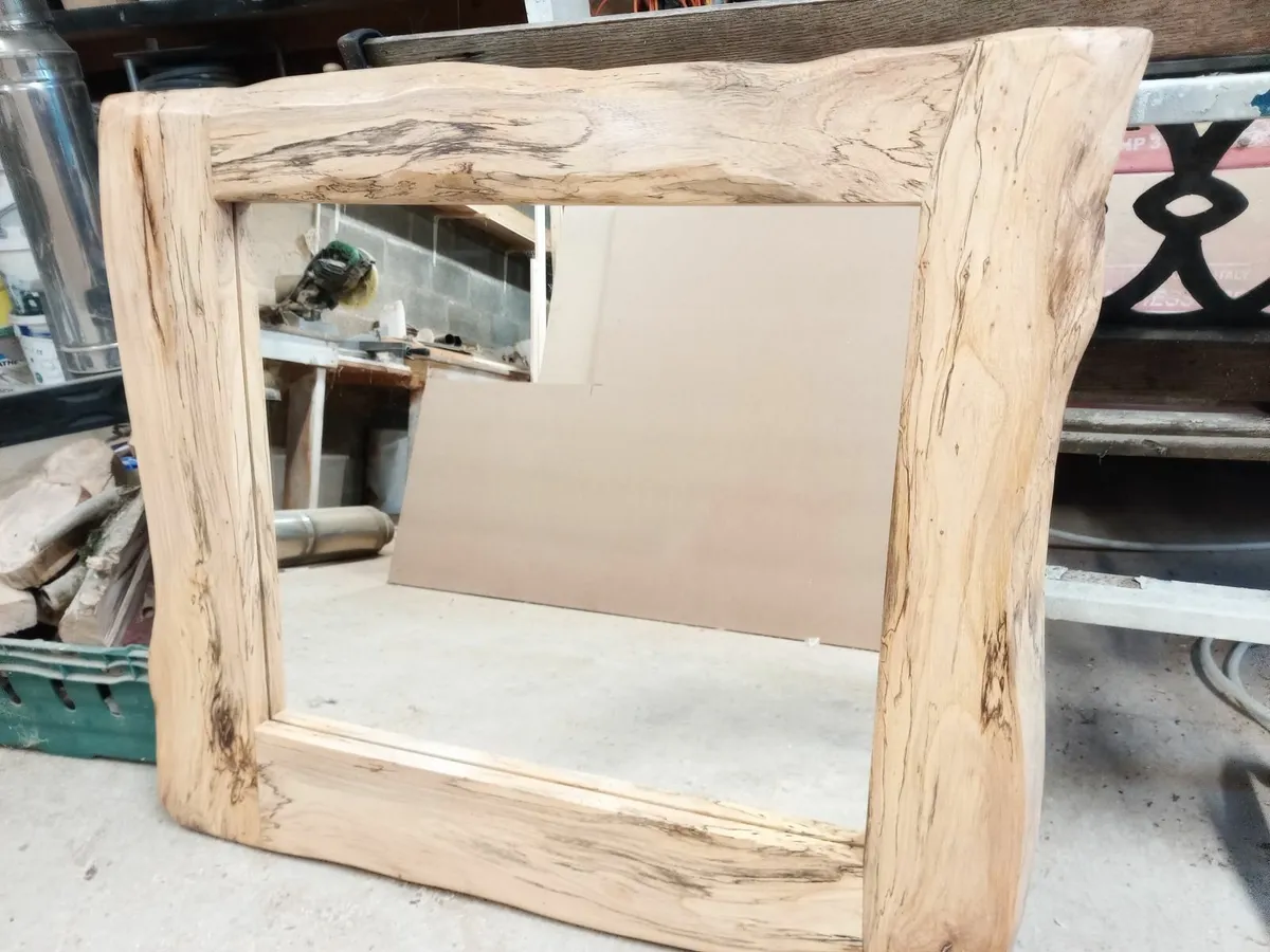 Handmade bespoke timber mirrors - Image 3