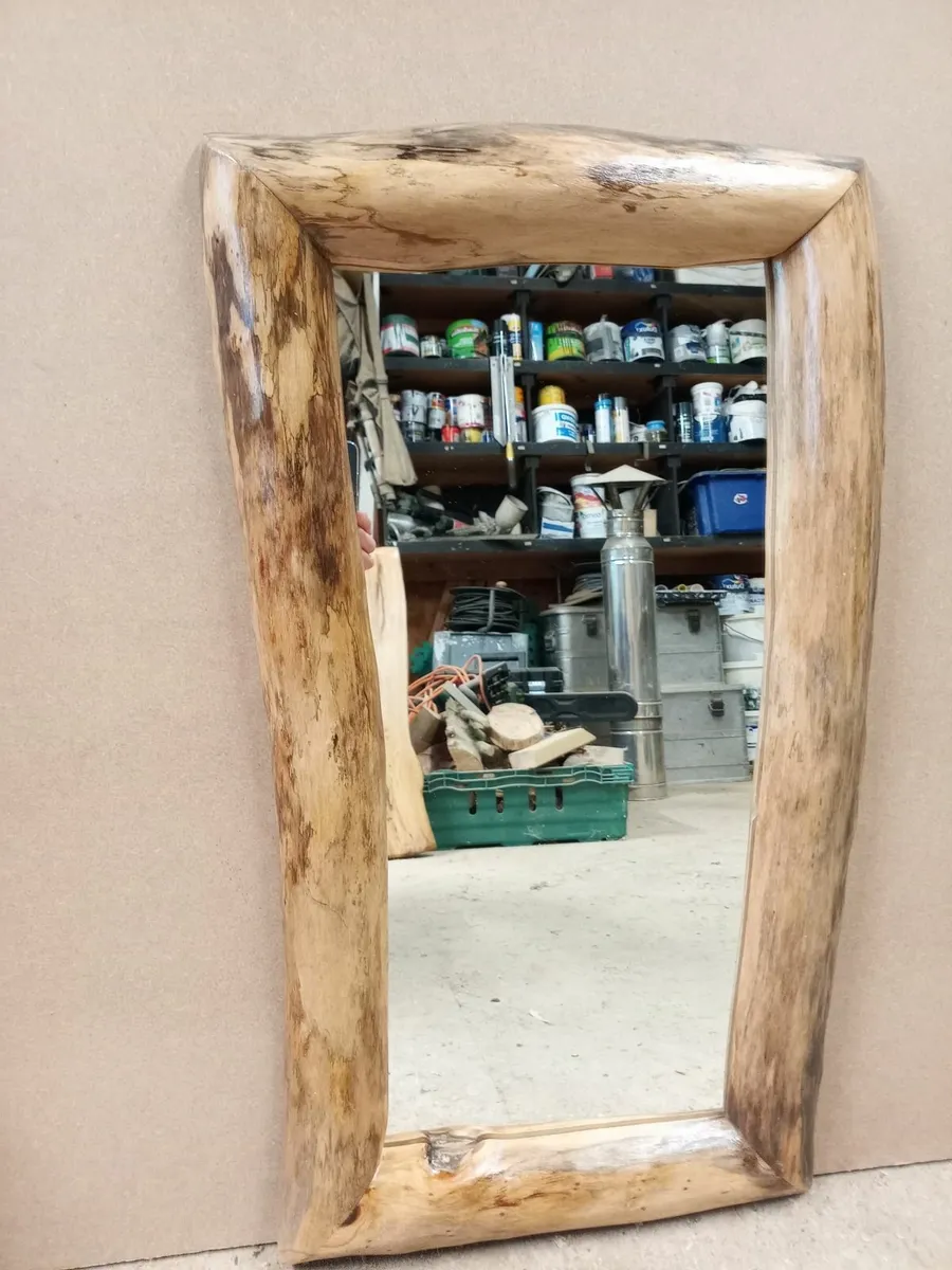 Handmade bespoke timber mirrors - Image 4