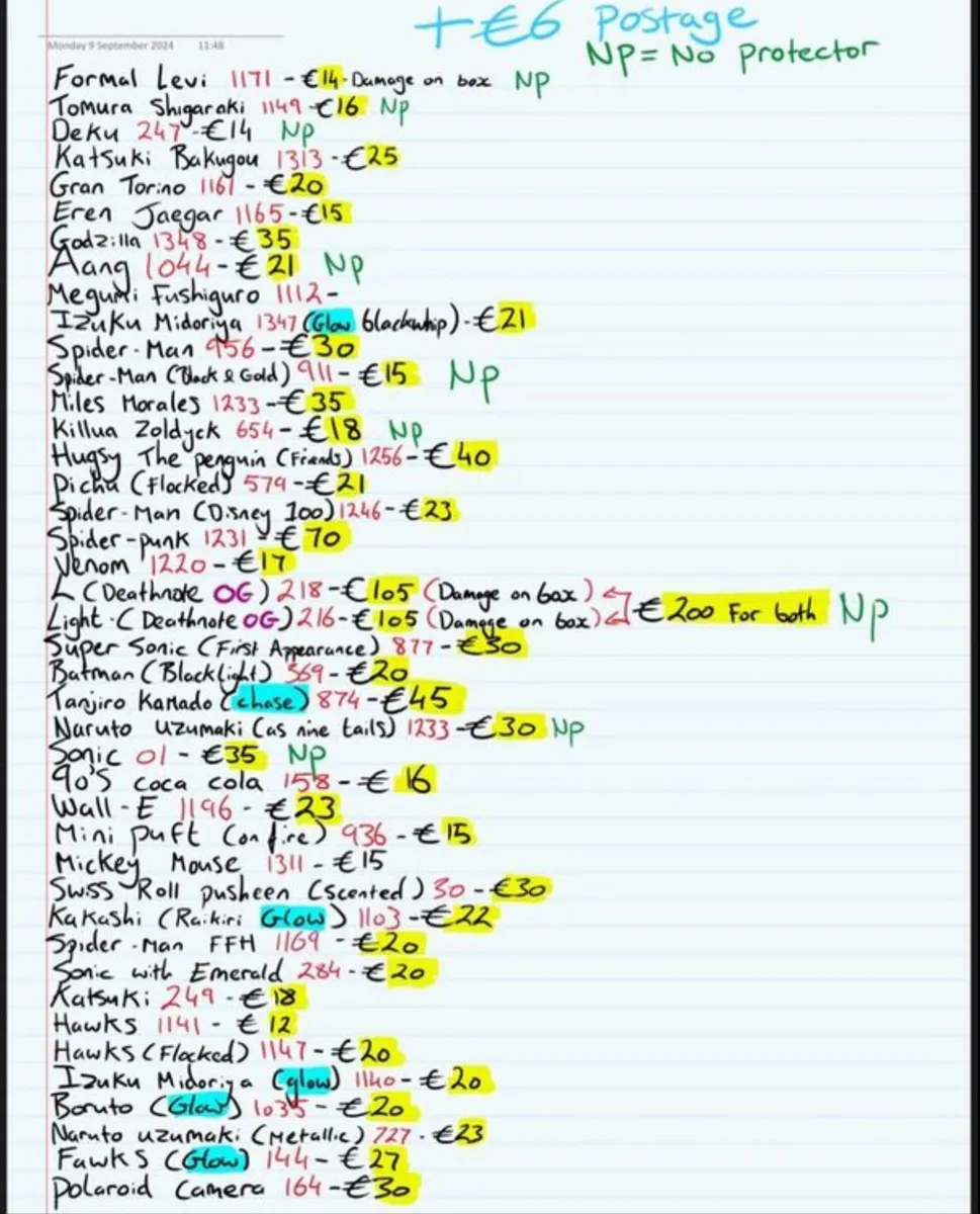 Variety of Funko pop for sale - Image 3