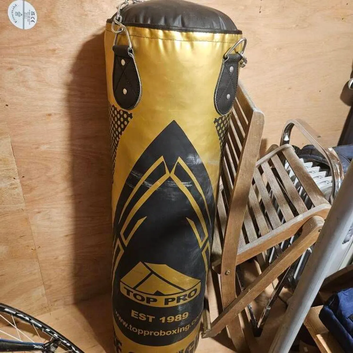 Punch bag and wall bracket - Image 1