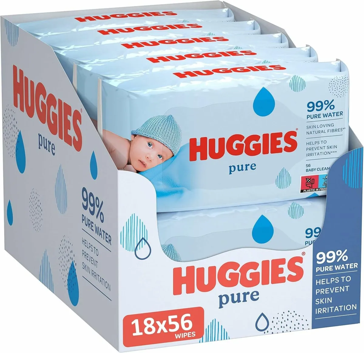 Huggies Pure Baby Wipes. collection only - Image 3
