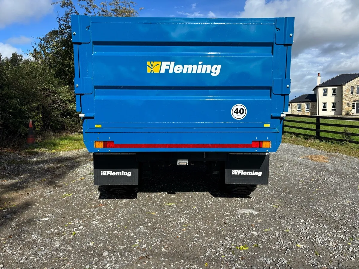 Fleming 18ft grain trailer - Image 3