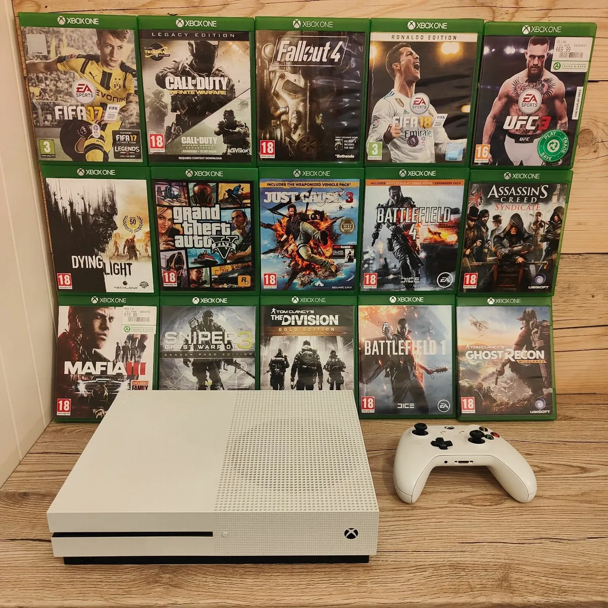 Microsoft Xbox One S / 2TB / + 15 Games / - Image 2
