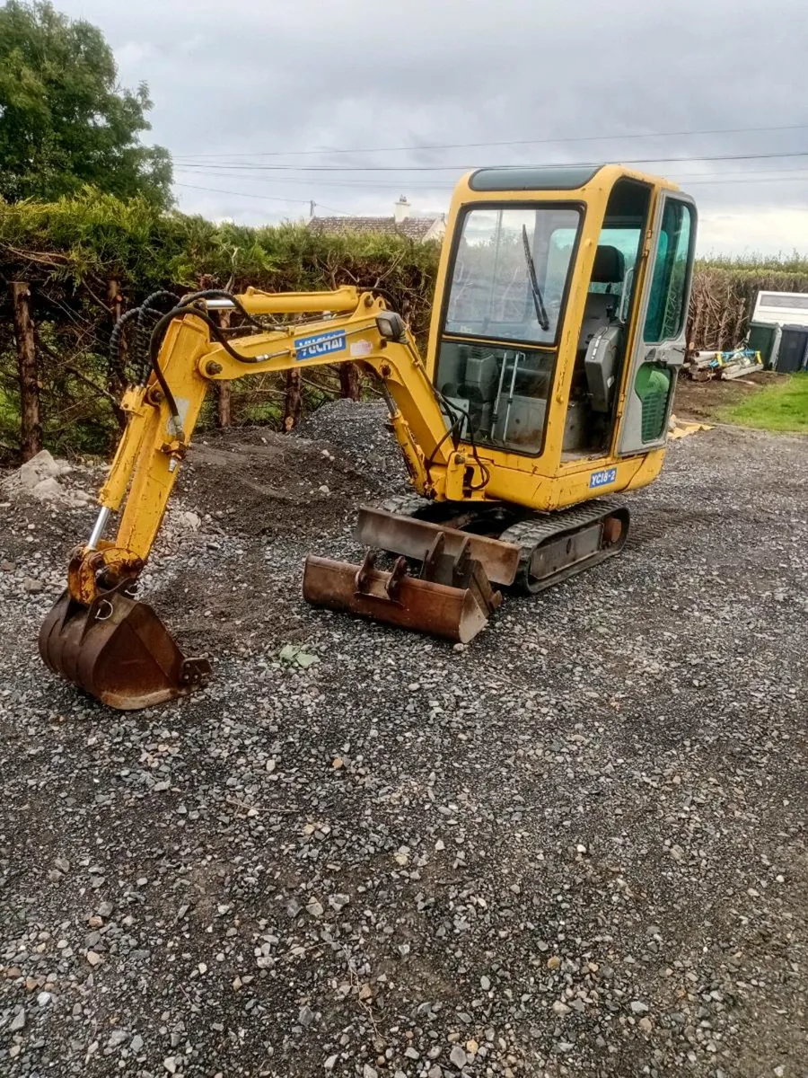 1.8 Minidigger for sale - Image 1