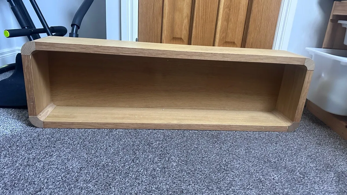 Solid oak shelves - Image 2