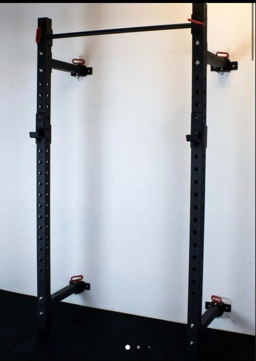 Wall Mounted Foldable Squat rack (new in box) - Image 1