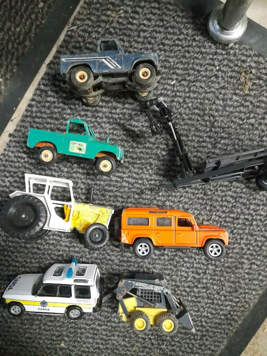 Few old toys