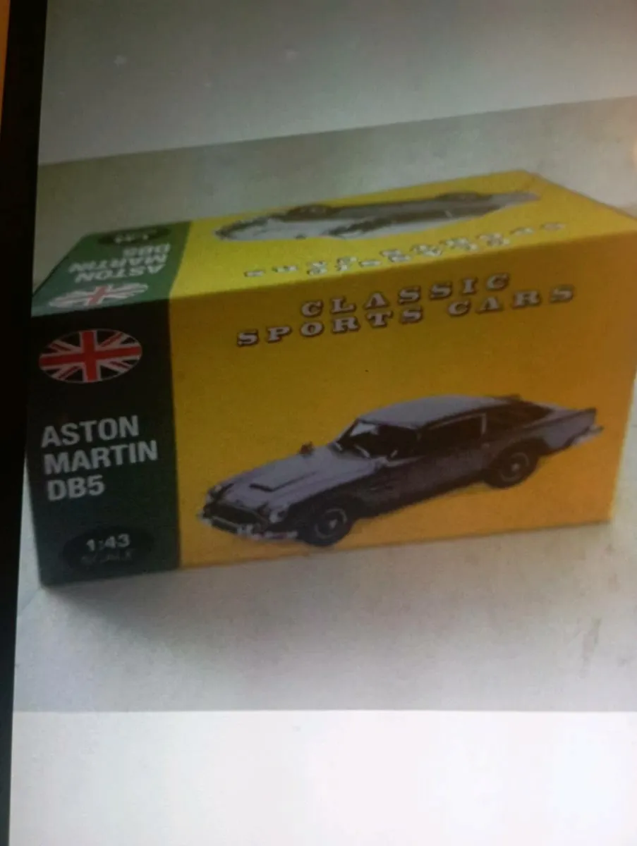 ASTON MARTIN DB5 & BMW  1-43 .SCALE DIECAST MODLES - Image 3