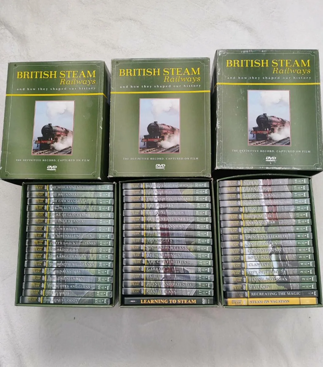 British Steam Railway magazines and dvd collection - Image 2