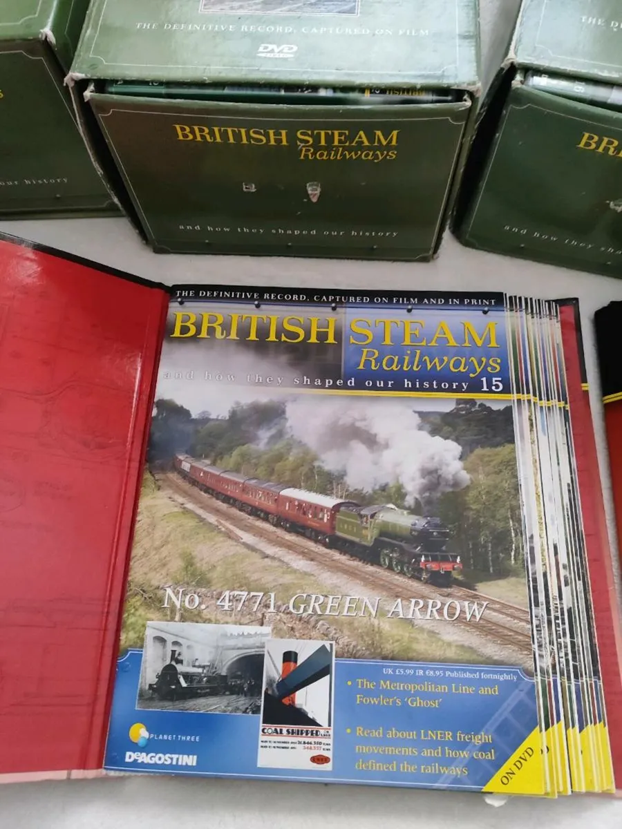 British Steam Railway magazines and dvd collection - Image 3