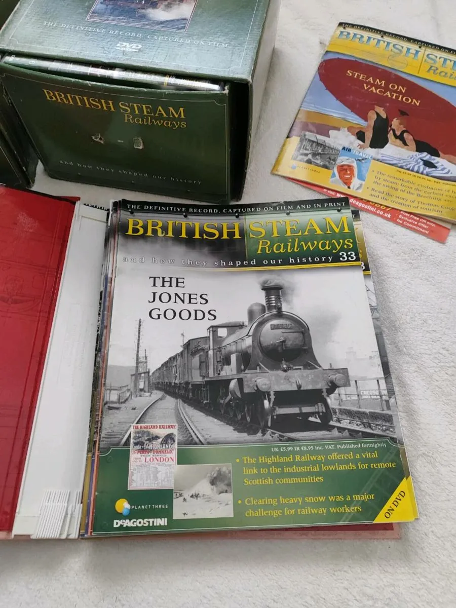 British Steam Railway magazines and dvd collection - Image 4