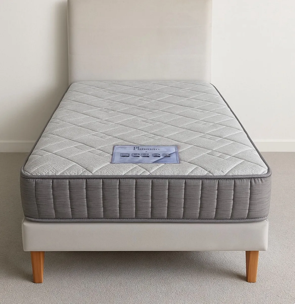 Single bed & mattress - Image 1