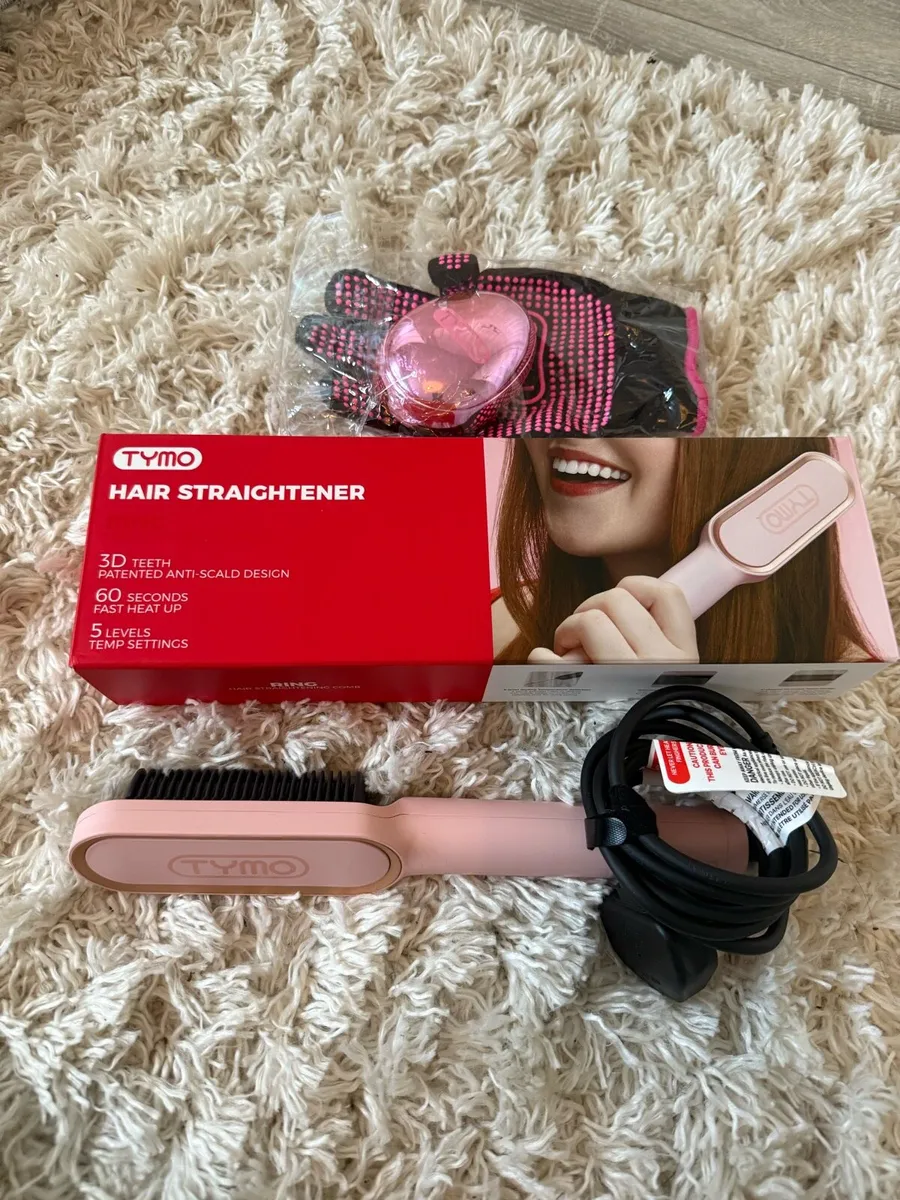 Tymo hair straightening brush