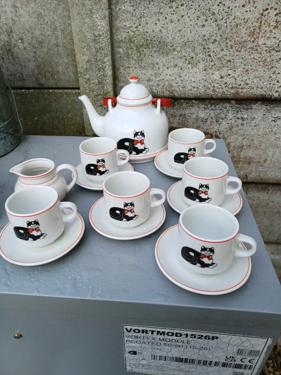 Vintage Richard Ginori Ceramic Teaset - Image 1