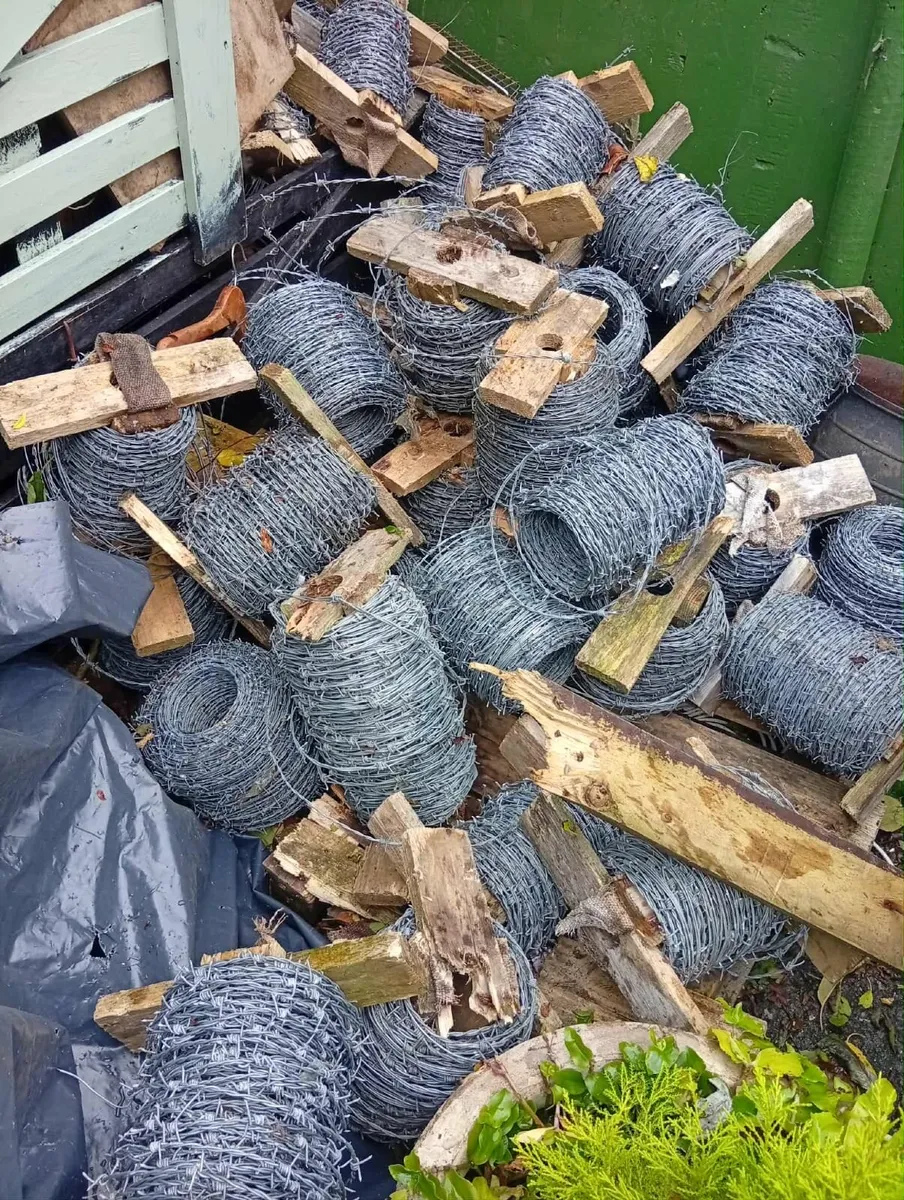 Barbed wire
