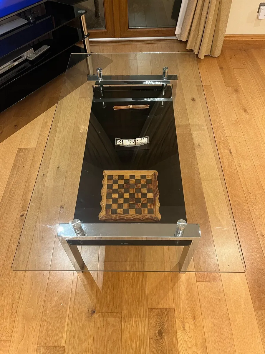 Glass coffee table - Image 2