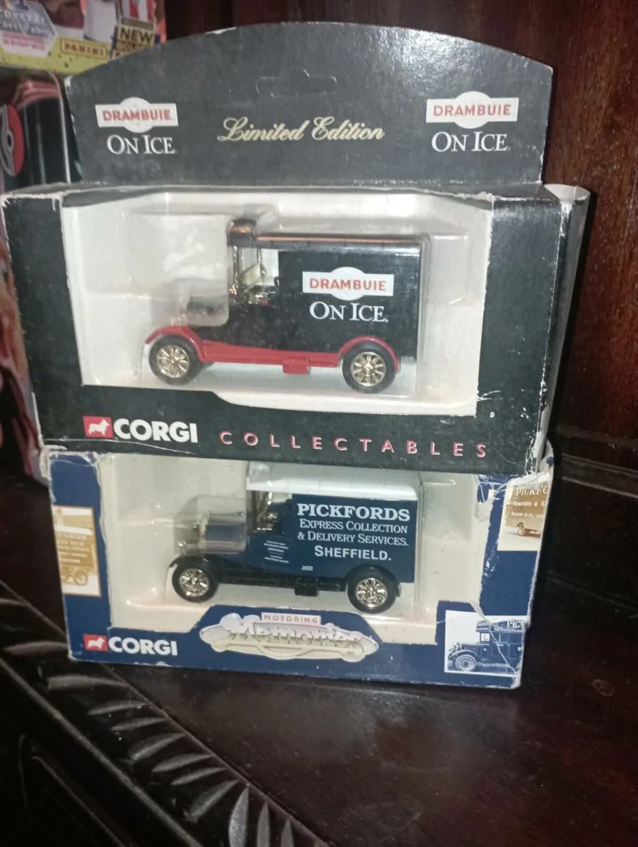 CORGI 2 DIE-CAST MODLE T DELIVERY VANS 🚚 - Image 1