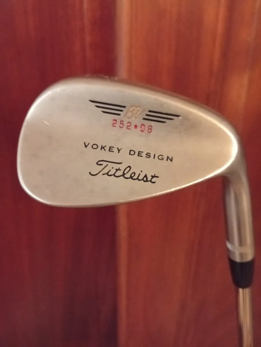 Titleist 52 degree Vokey 08 Bounce As New - Image 1