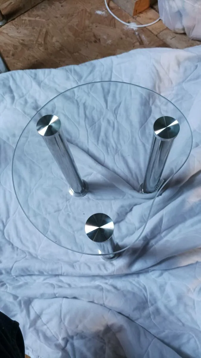 Glass nest of table's 3 - Image 3