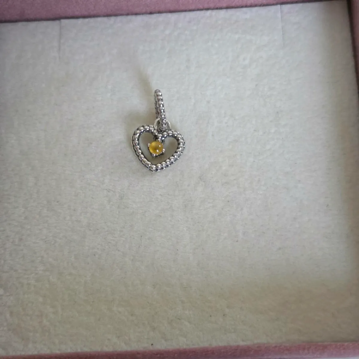PANDORA CHARM DANGLE HEART - Image 2