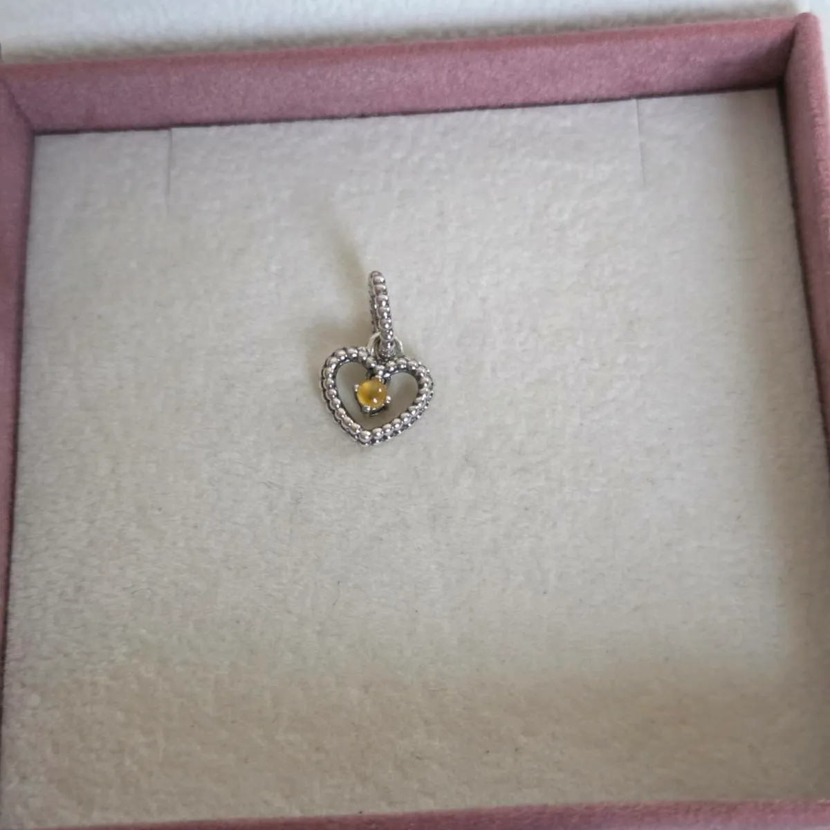 PANDORA CHARM DANGLE HEART - Image 3