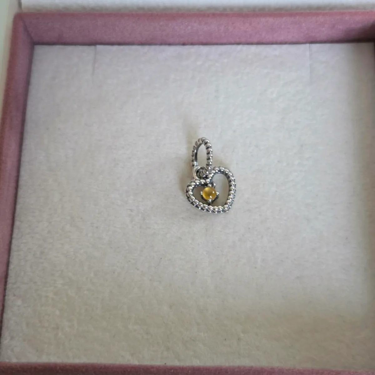 PANDORA CHARM DANGLE HEART - Image 4