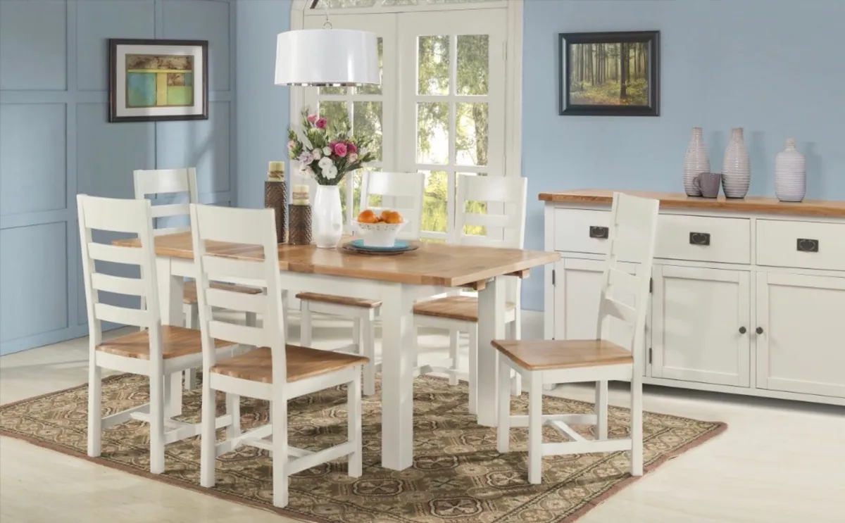 Skellig Extendable Dining Table (Brand New in Box) - Image 1