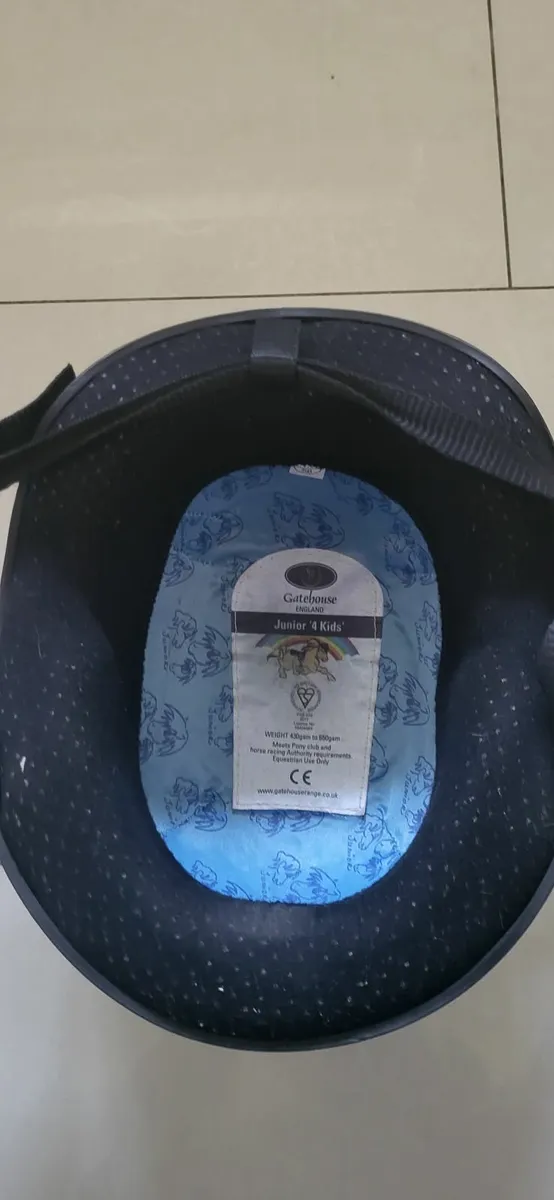 2x horse riding helmet - Image 4