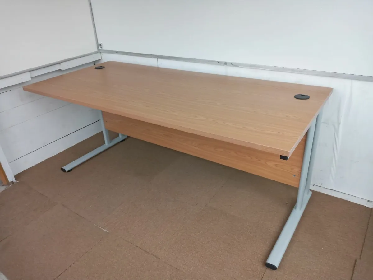 Delivery - 2 x Large Office Desks for Sale - Image 4