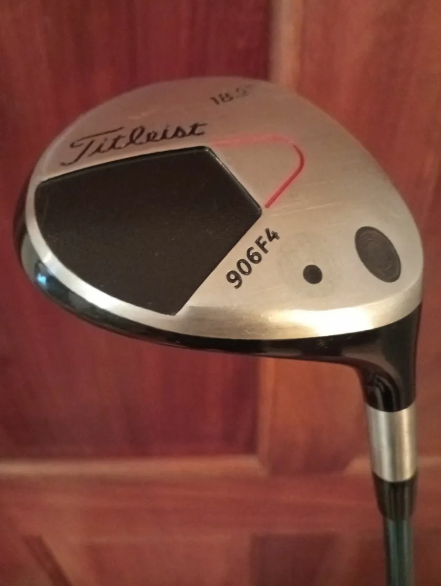 Titleist 906 F4  18.5 5 Wood Proto-Aldila Stiff - Image 1