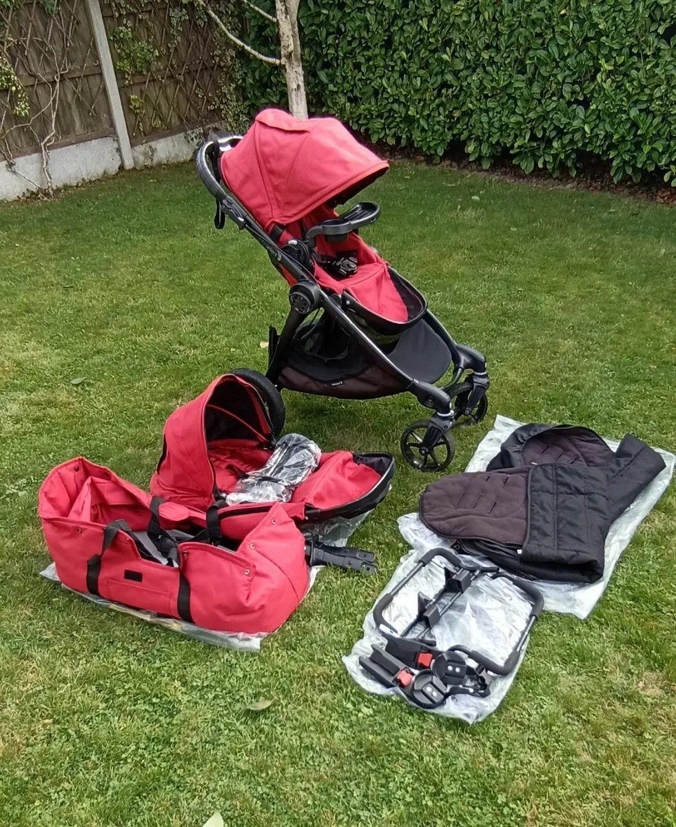 Baby Jogger City Select Double Buggy with extras - Image 1