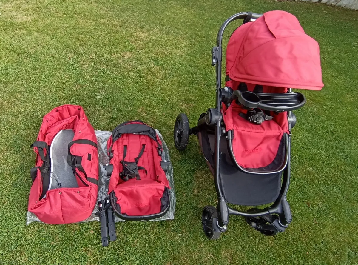 Baby Jogger City Select Double Buggy with extras - Image 4