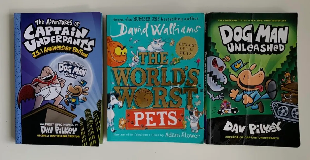 Captain Underpants, David Walliams & Dogman - Image 1