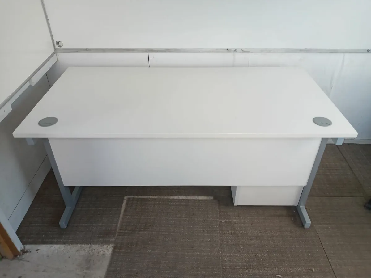 Delivery - Office Desk with Pedestal of Drawers - Image 4