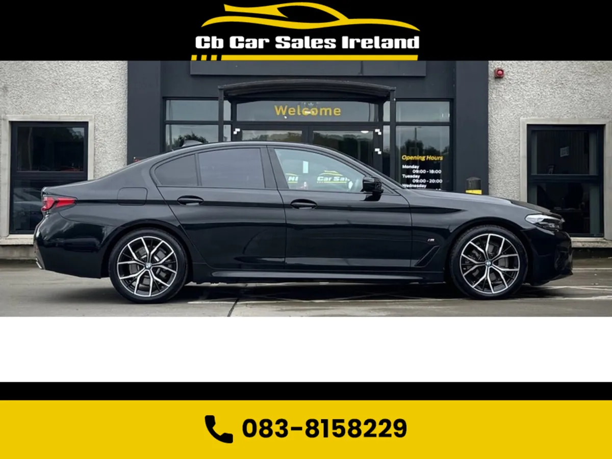 BMW 5-Series 2.0 520d MHT M Sport Saloon 4dr Diese - Image 3