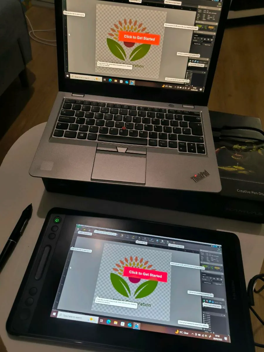 Kamvas 12 pro great condition working flawless - Image 2
