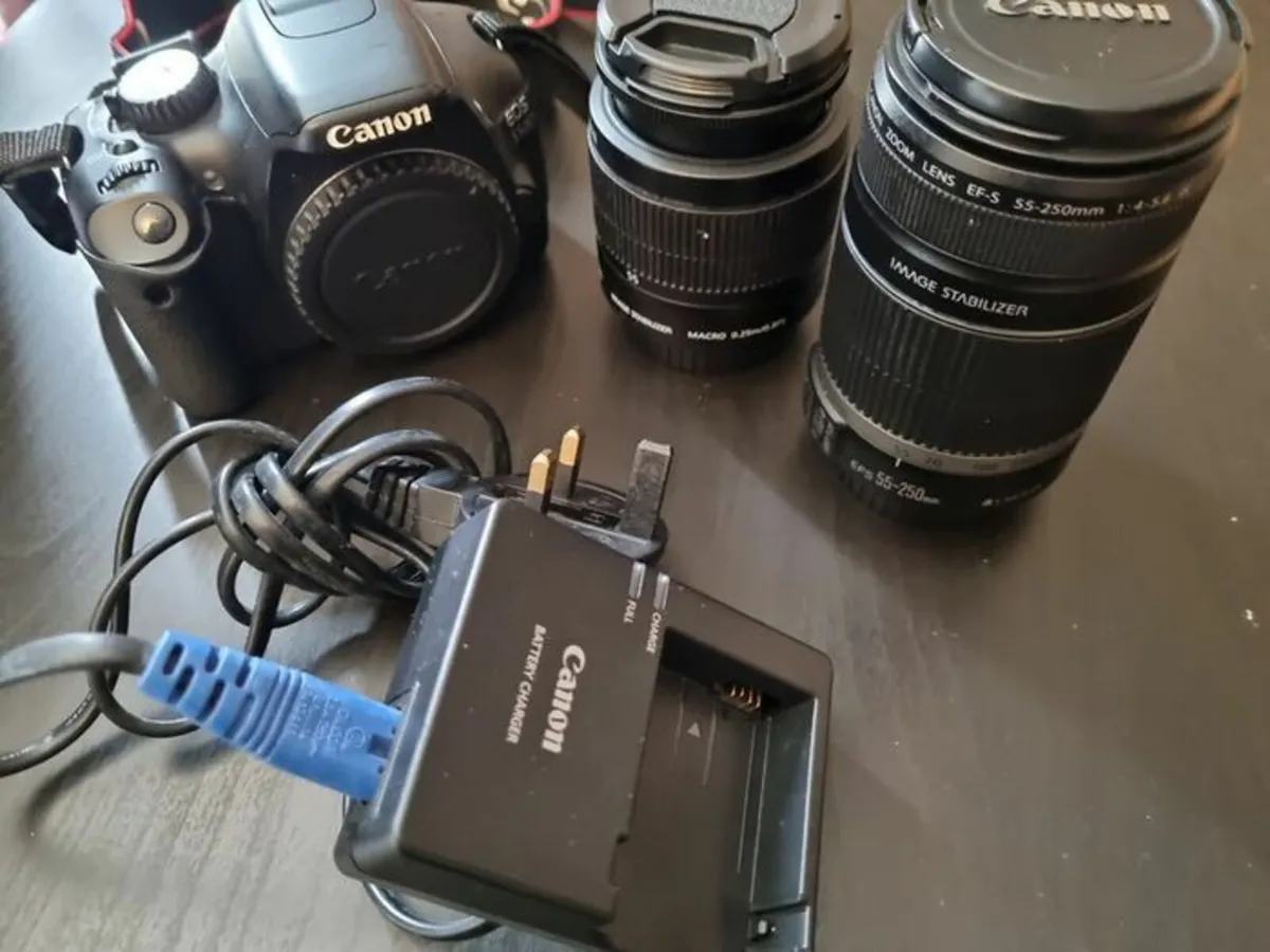Canon Eos 550d Dslr Kit With Lens - Image 4
