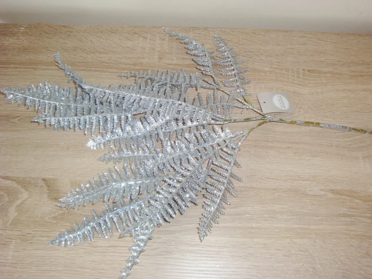 Silver fern stems picks - set of 5 - Image 3