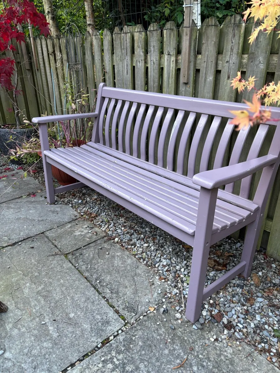Garden bench