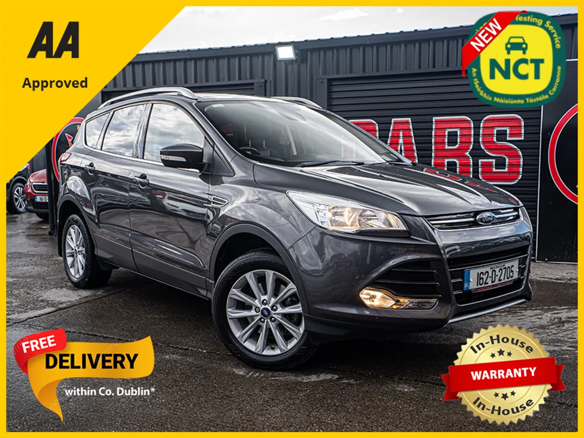 162 Kuga 2.0d TITANIUM/New NCT/1yr warranty - Image 1