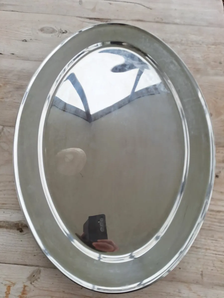Large catering serving trays