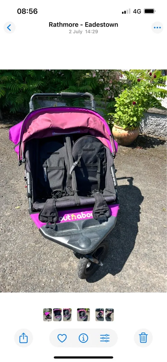 Out n About double buggy - Image 3