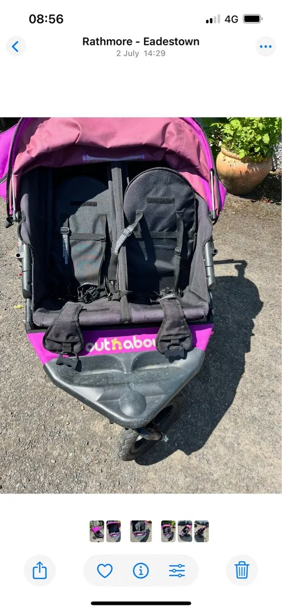 Out n About double buggy - Image 4