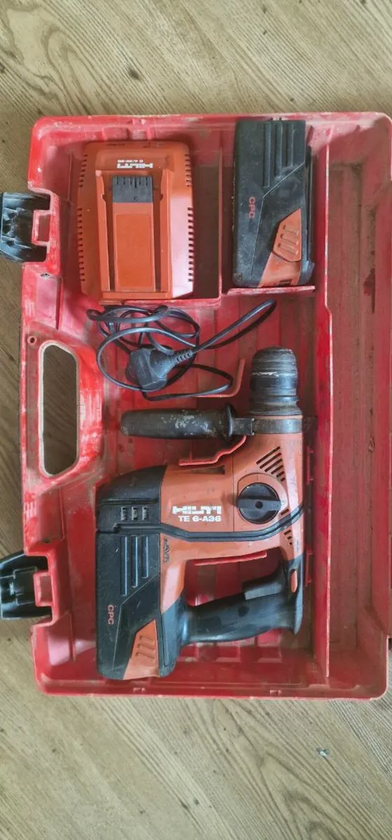 Hilti TE 6-A36 cordless rotary hammer drill. - Image 1
