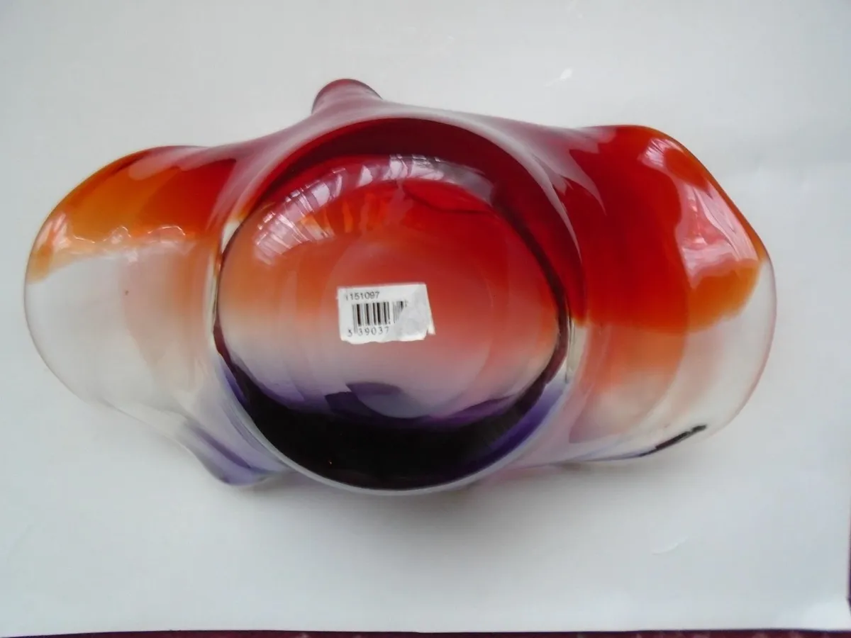 Coloured glass bowl, Home decor, Bowl - Image 4